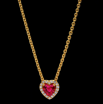 COLLANA CUORE ORO